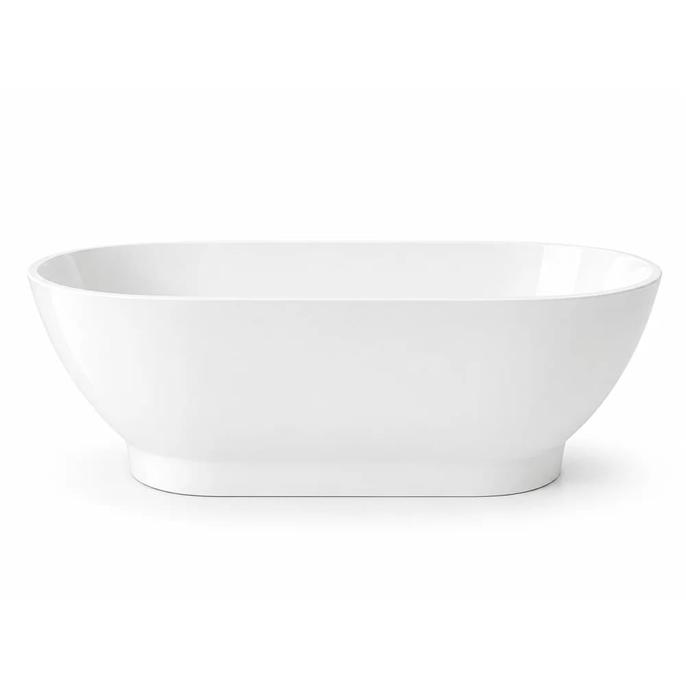 Two Tone Stone Ovale Freestanding Bath