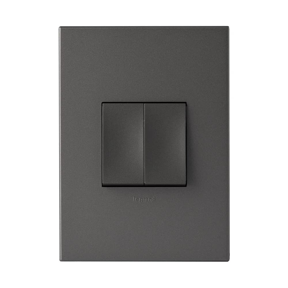 Legrand Arteor 2 Lever 1-Way Light Switch 4x2