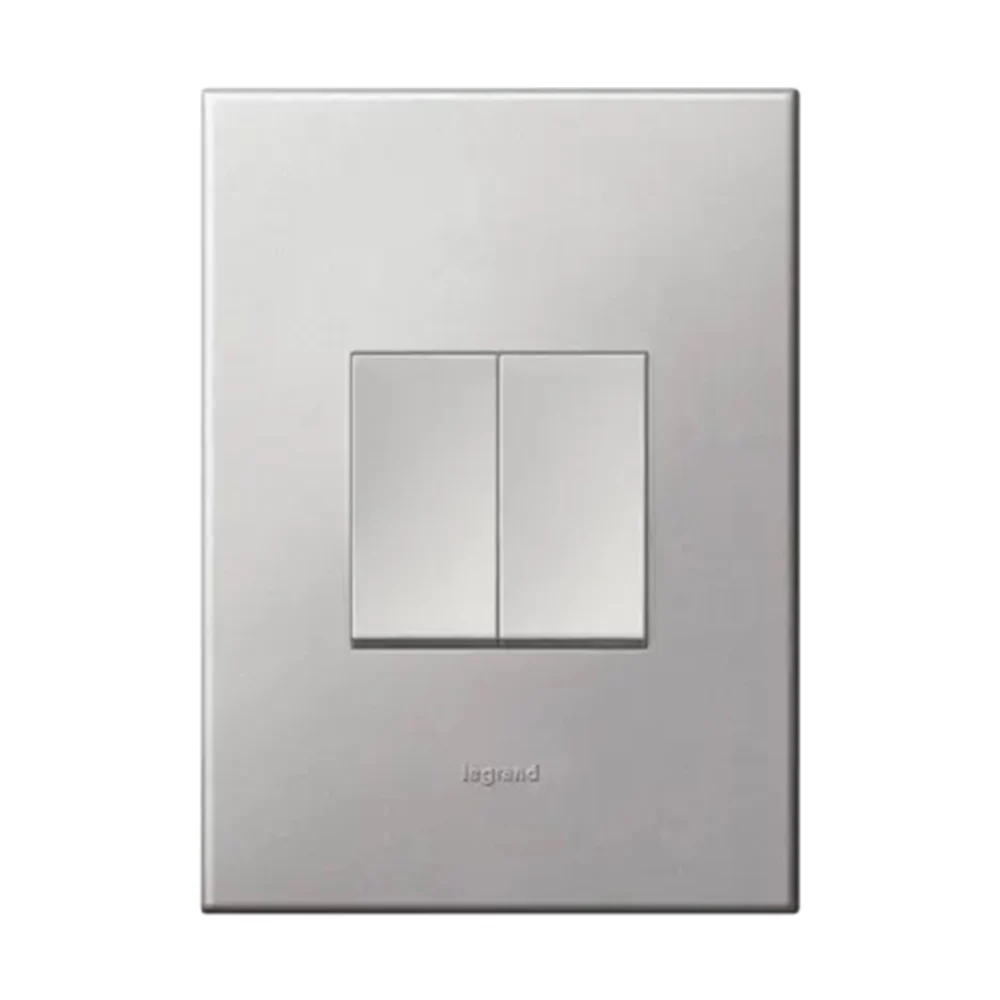 Legrand Arteor 2 Lever Switch with Dimmer 4x2