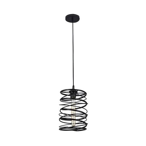 Bright Star Metal Spiral Pendant Light