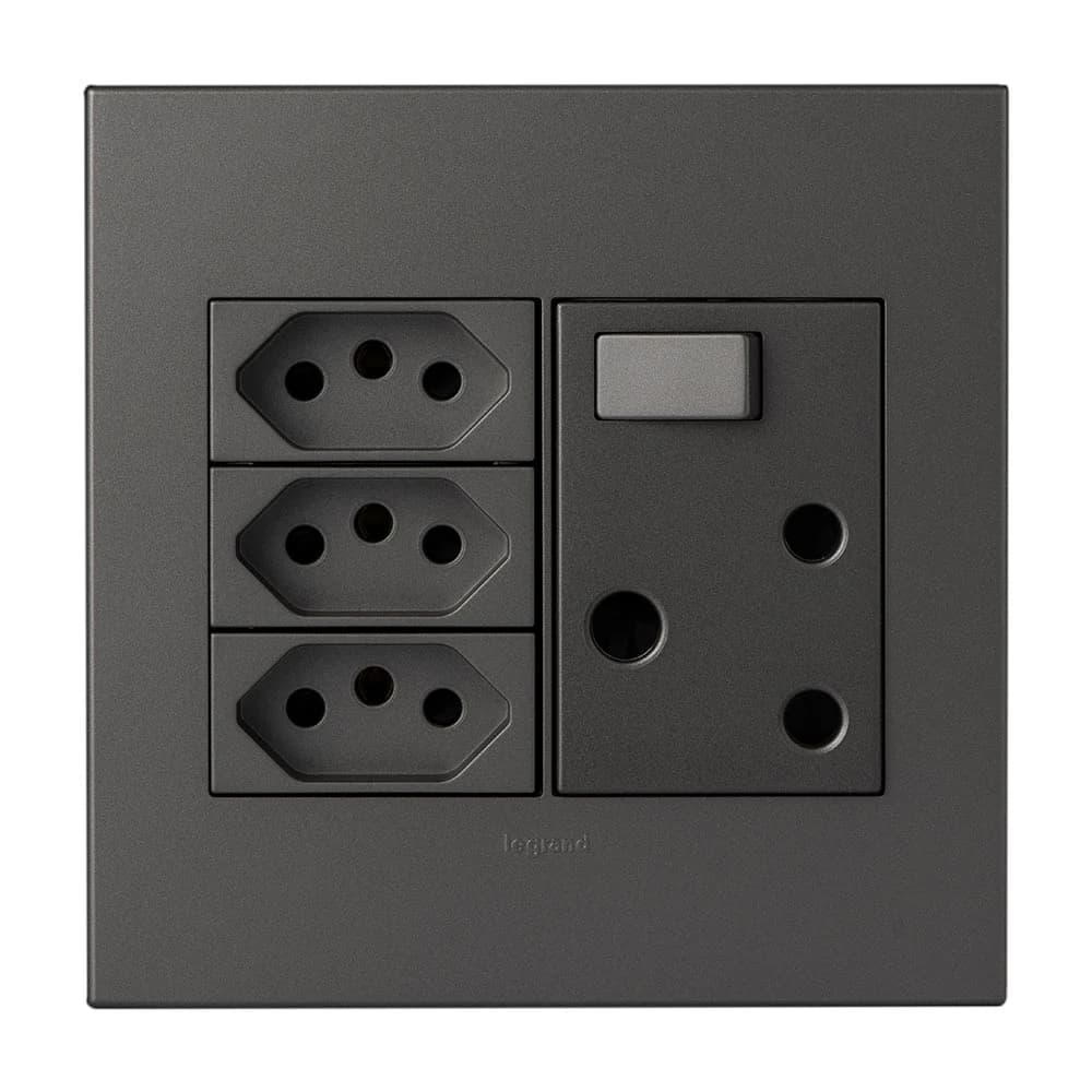 Legrand Arteor RSA 3 Slimline Socket 4x4