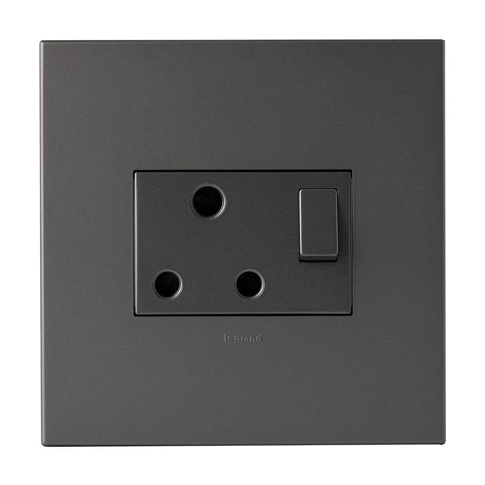 Legrand Arteor Single RSA Socket 4x4