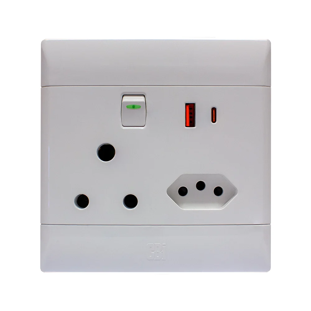 CBi Switch Ultra USB Combo Socket 4x4