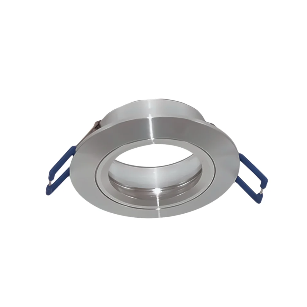 PioLED SN616 Recessed Downlight GU10 80mm - Silver