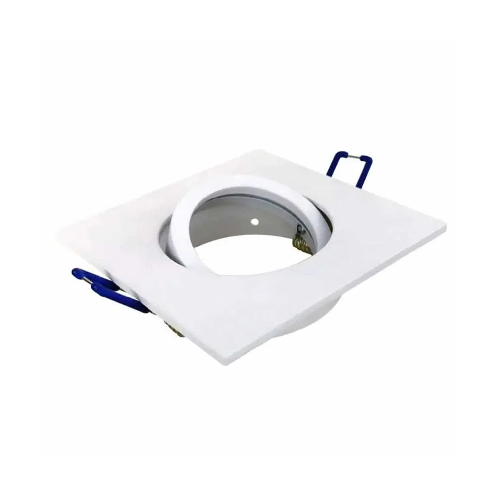 PioLED Q-W5525 Tiltable Square Downlight - White