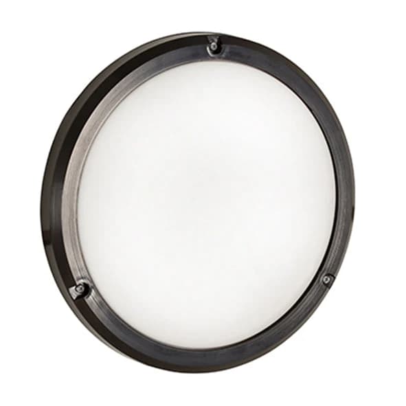 Radiant Eco Outdoor Bulkhead 15W - Black