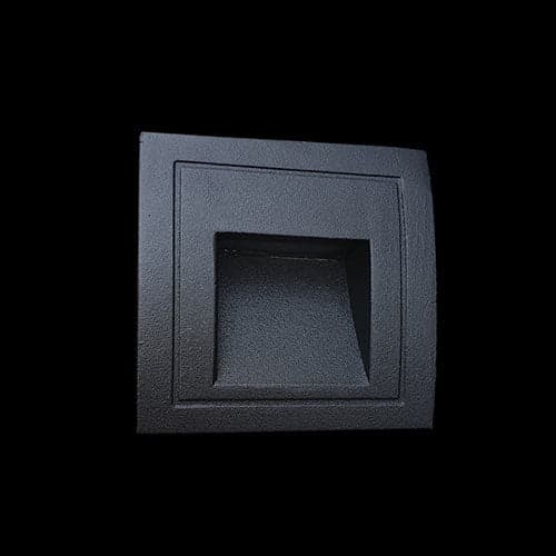K. Light Square LED Small Step Light 1W 3000K