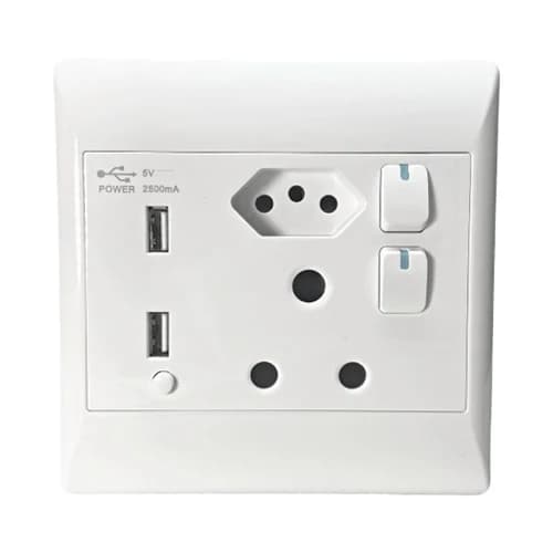 S-TEC RSA + Slimline + 2 x USB Combo Socket 4x4