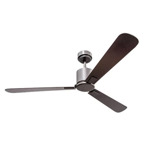 Timber Fans Solano 3 Blade Ceiling Fan 1300mm - Mahogany / Black