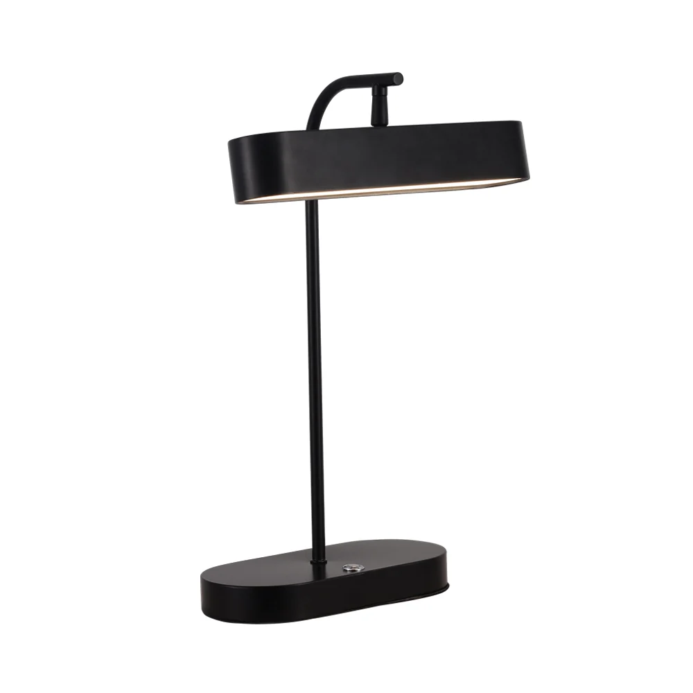 Bright Star Metal LED Table Lamp with Adjustable Head 10W 3CCT - Black