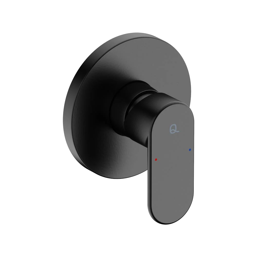 LIQUIDRed Solace Concealed Shower Mixer Tap - Matt Black