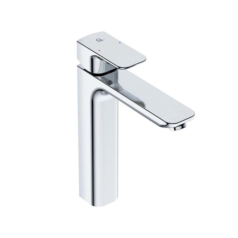 LIQUIDRed Valour 2205 Single Lever Basin Mixer Tap 210mm