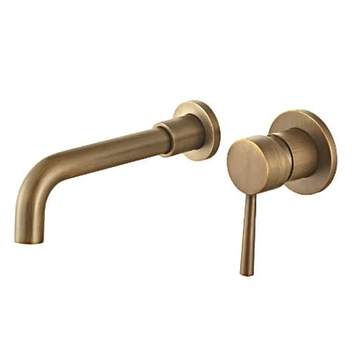 Trendy Taps Cuivre Basin Spout and Mixer - Brass