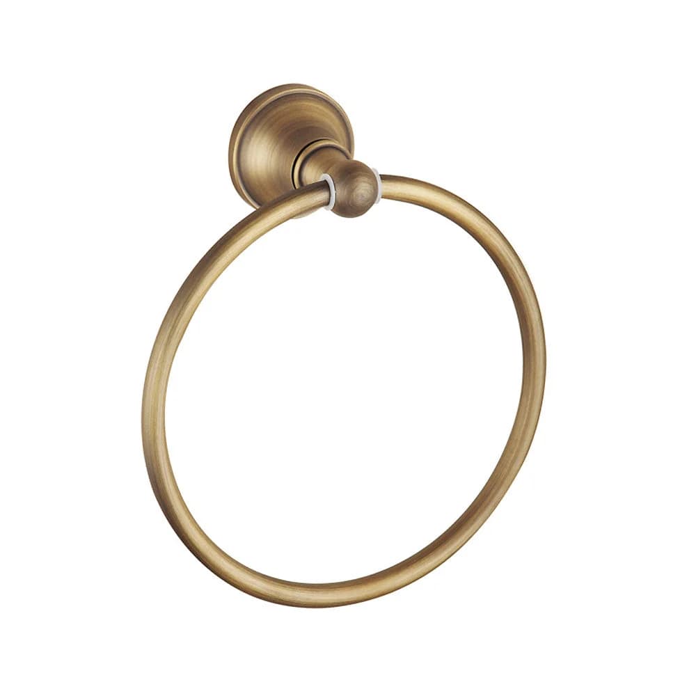 Trendy Taps Cuivre Round Towel Ring - Brass