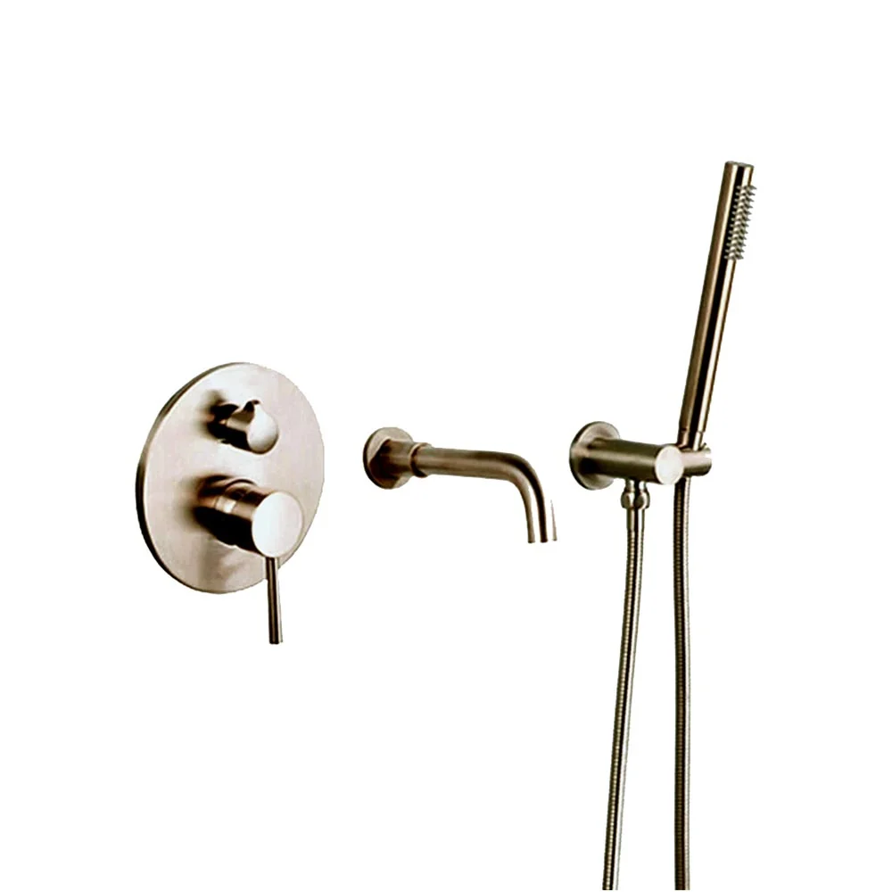 Trendy Taps Cuivre Bath Mixer Set - Brass