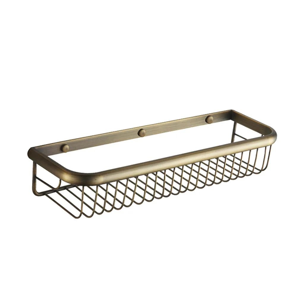 Trendy Taps Cuivre Side Shower Shelf - Brass
