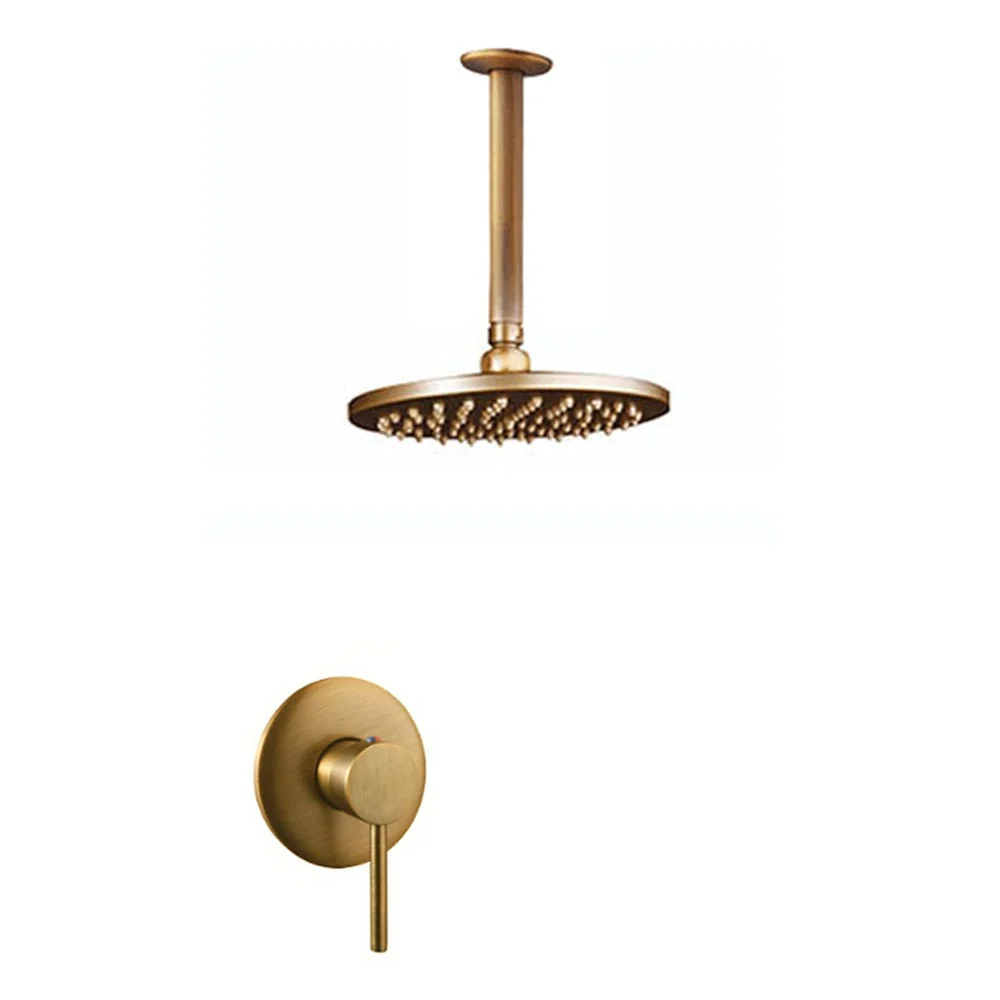 Trendy Taps Cuivre Head & Mixer - Brass