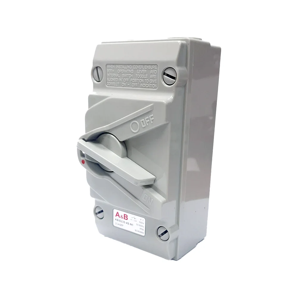 Tradeprice Weatherproof Isolator 2P 63A