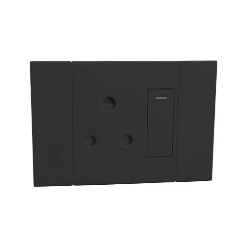 VETi 2 RSA Socket 2x4 - Charcoal