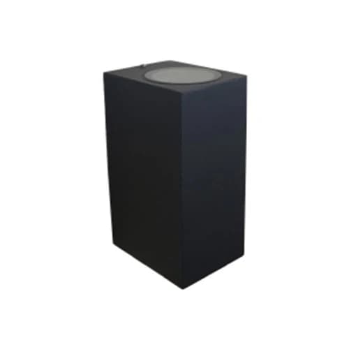 Regent Venus Double Up & Down Wall Light - Black