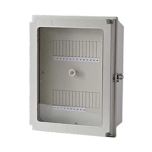 Allbro Weatherproof Surface DB Box Samite 24-Way 400x300x140mm