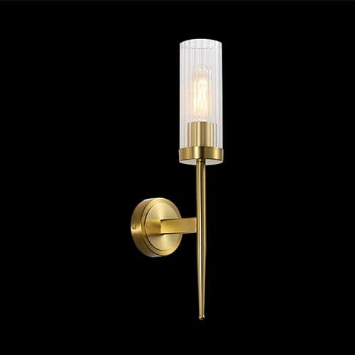 K. Light Flambouw Spear Torch - Antique Brass