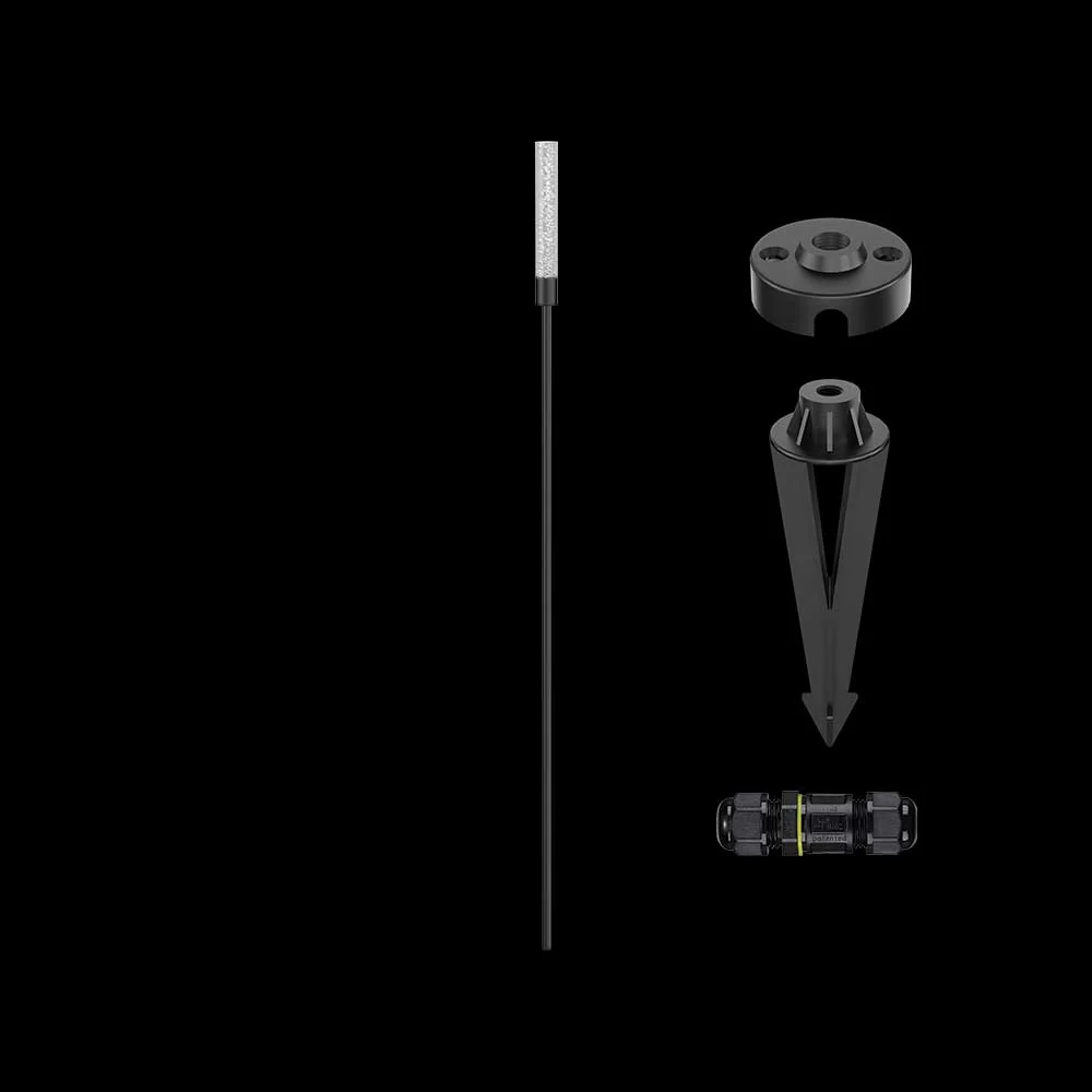 K. Light Pixie LED Bubble Tube Spike 3W 970mm - Black