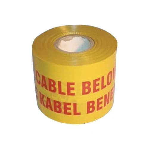 MATelec Detector Tape Skull & Crossbones 150mm x 500m