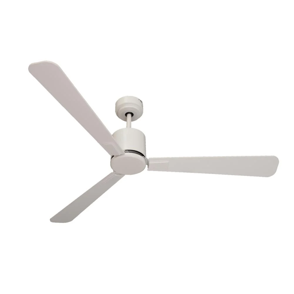 Timber Fans Solano 3 Blade Ceiling Fan 1300mm - Ivory White