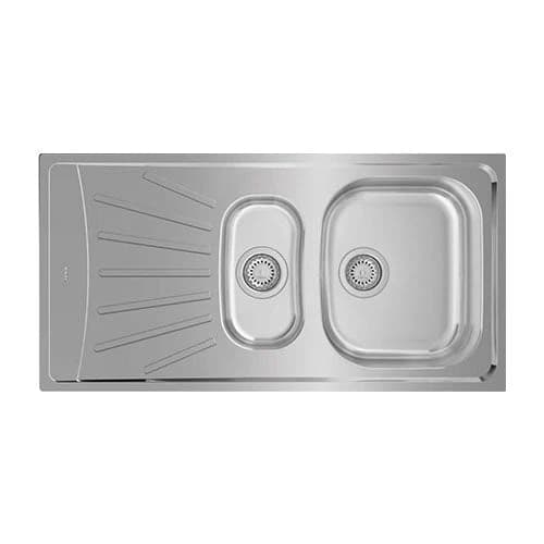 Teka Starbright Single Bowl Inset Sink with Tidy- Stainless Steel