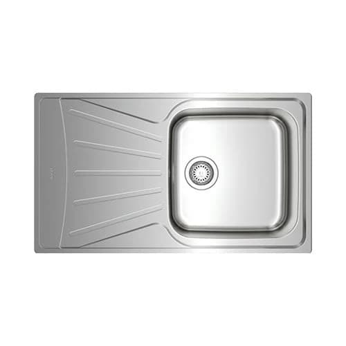 Teka Starbright Single Bowl Inset Sink - Stainless Steel