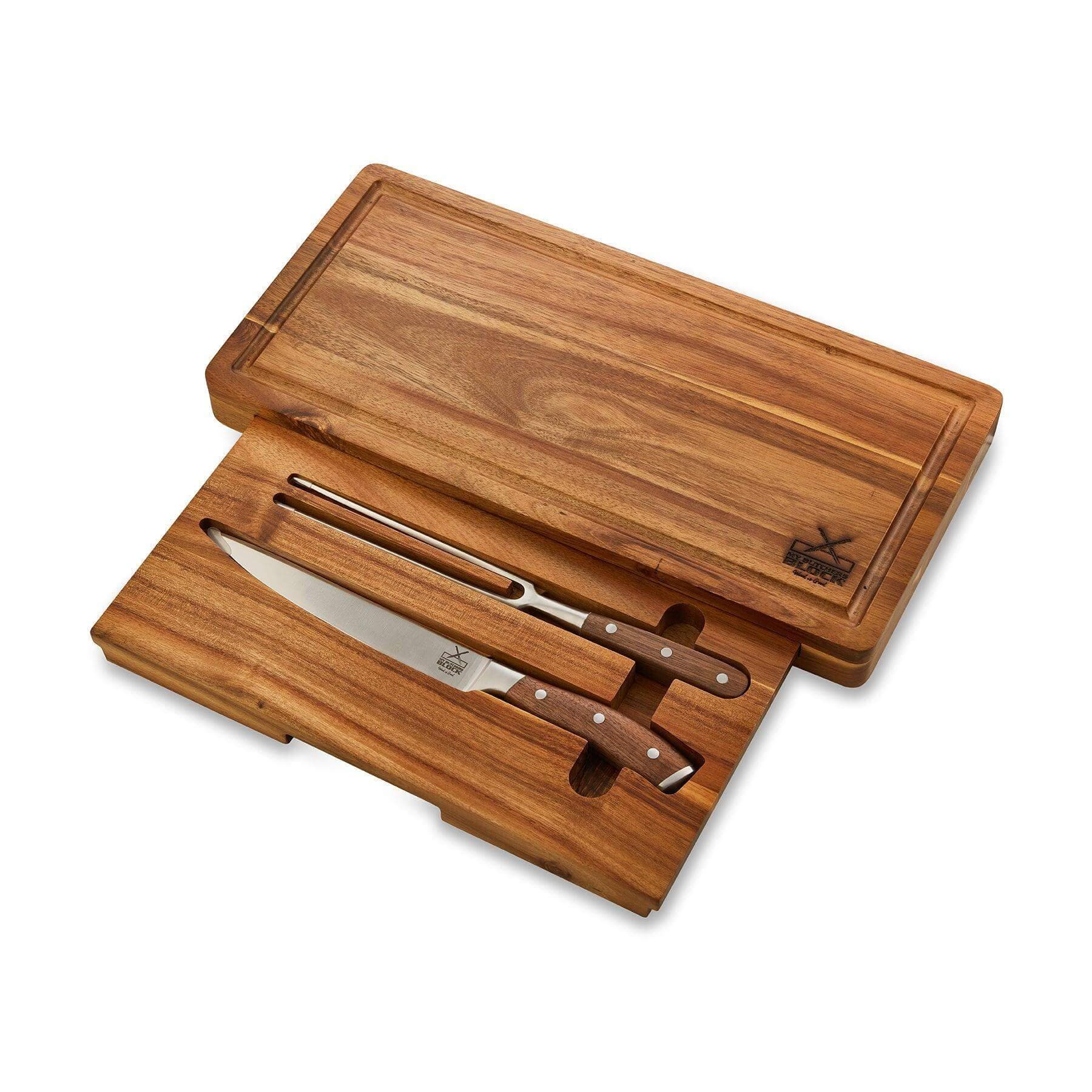 Chopping Board and Carving Knife Set