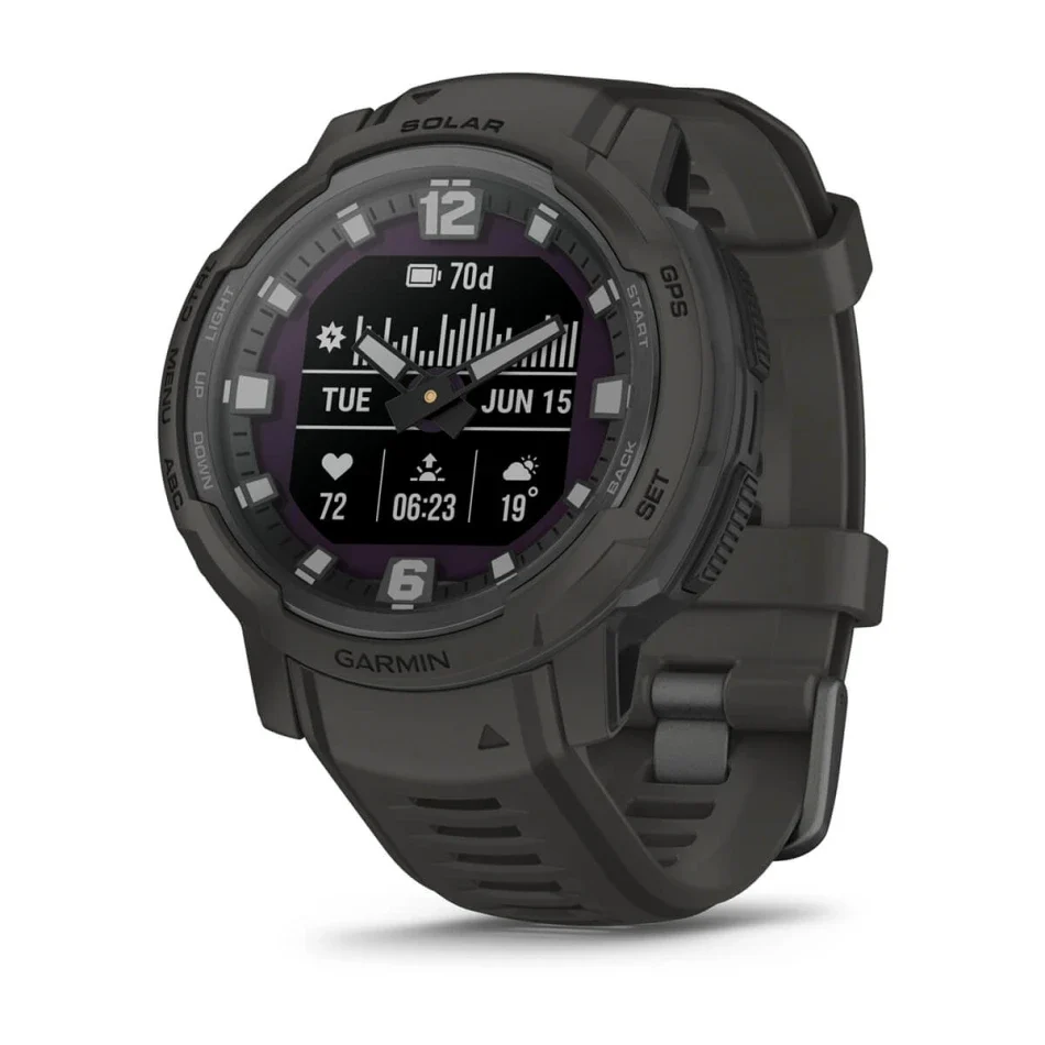 Garmin Instinct Crossover Solar Black/Graphite