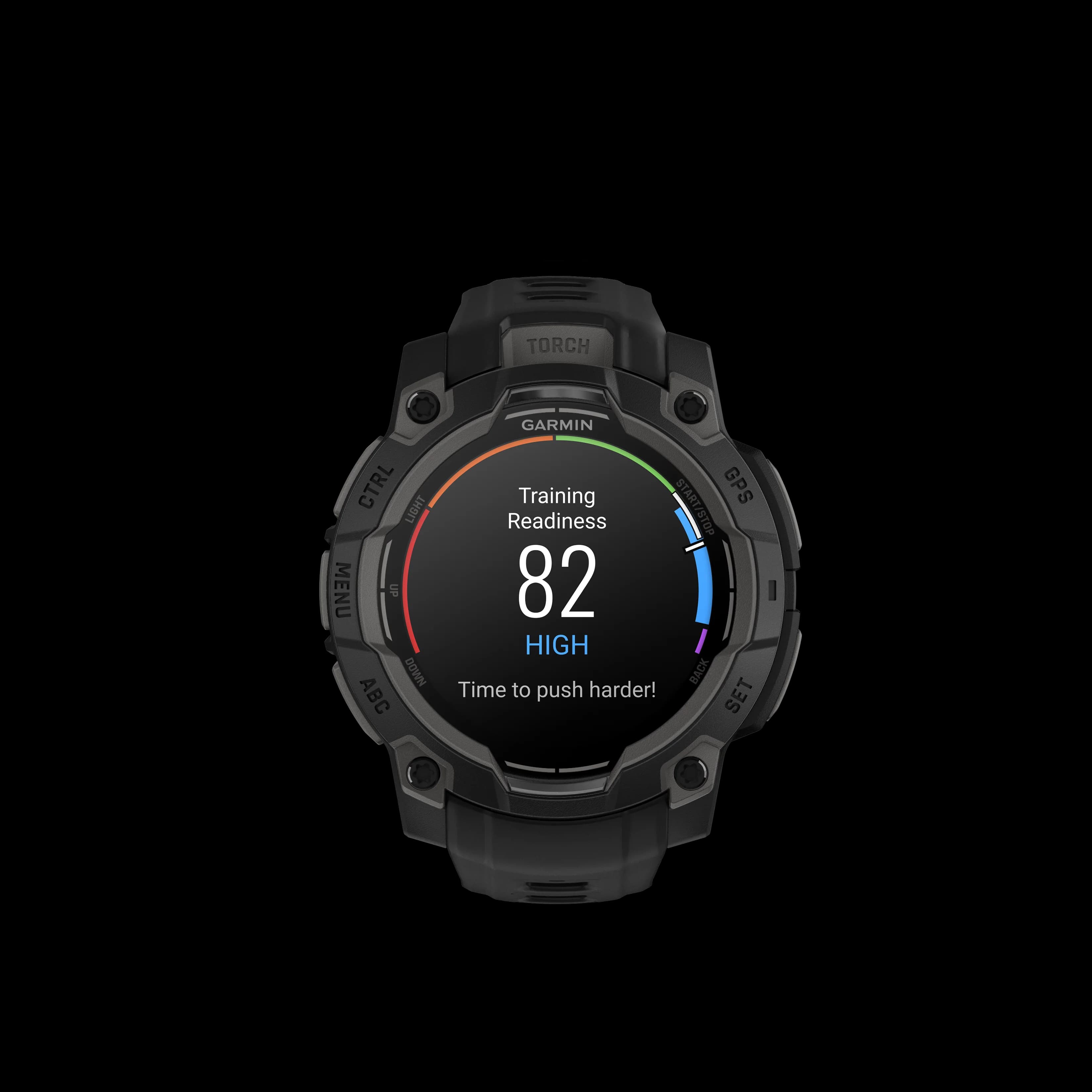 Garmin Instinct 3,45mm,AMOLED,Black Bezel with Black Band