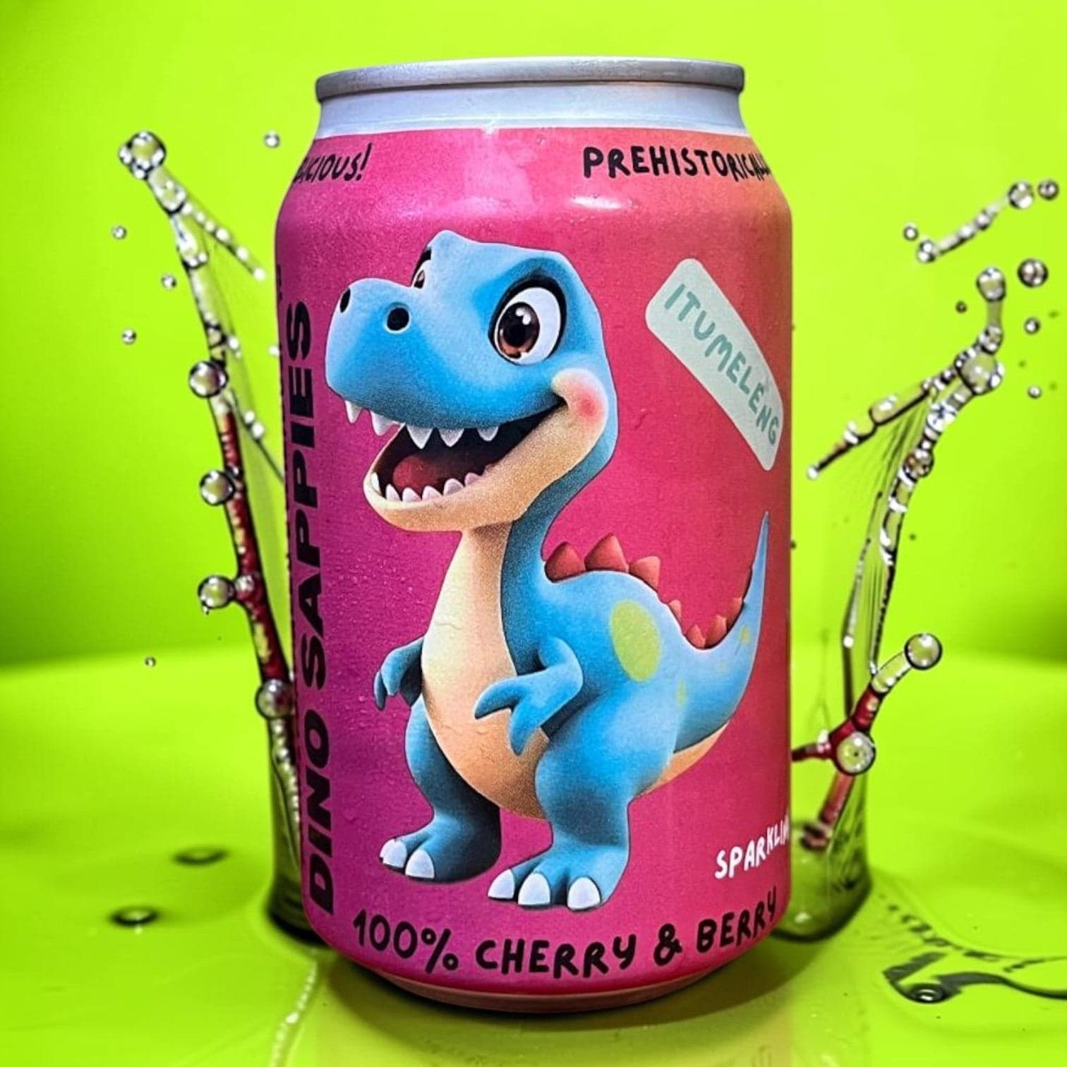 Dino Drinks - Cherry Berry (Lumeleng)