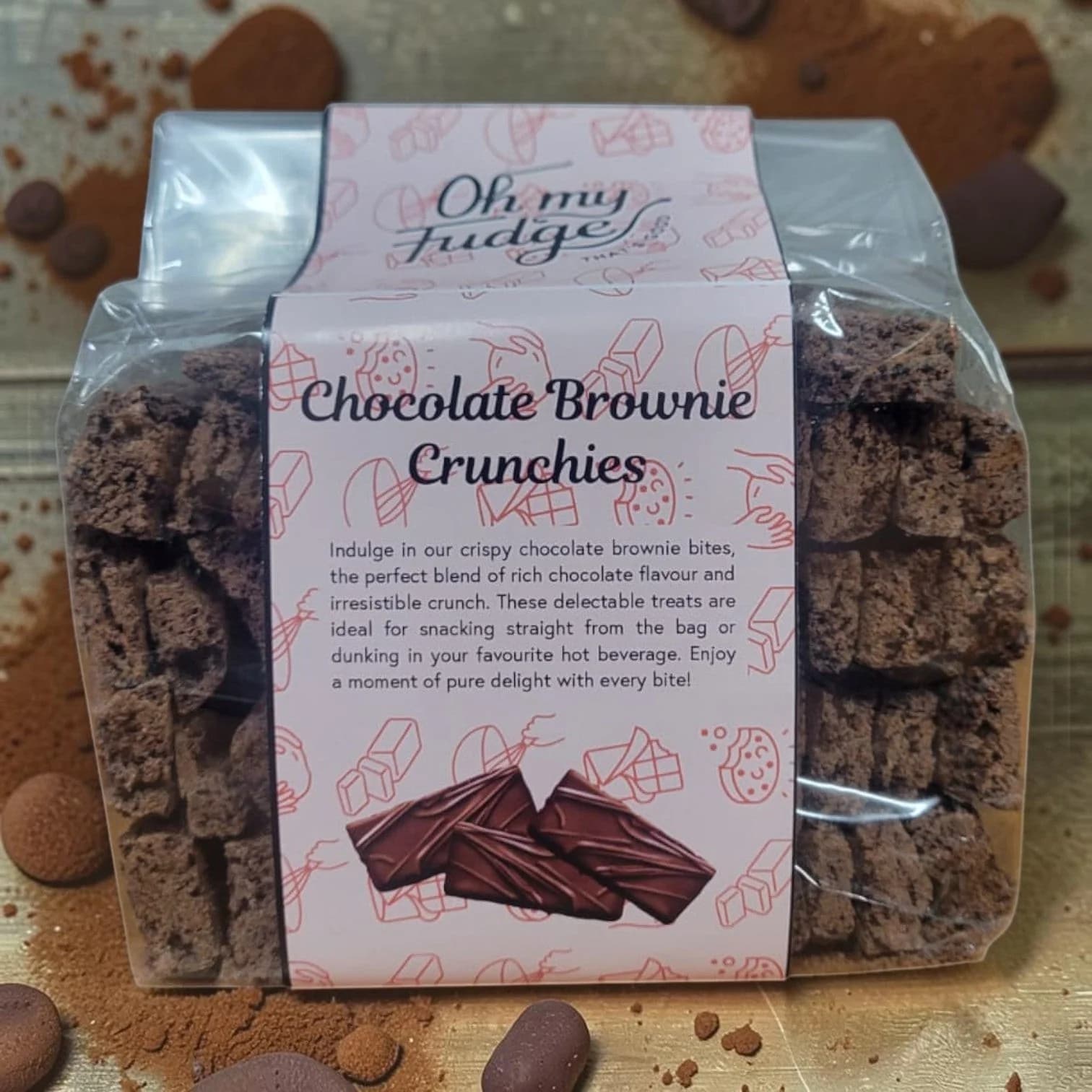 Oh My Fudge - Chocolate Brownie Crunchie