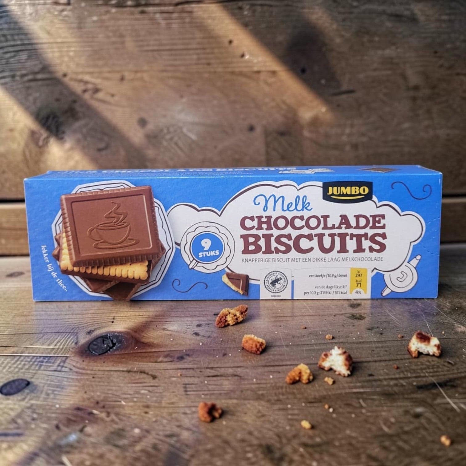 Hollandia - Melk Chocolade Biscuits