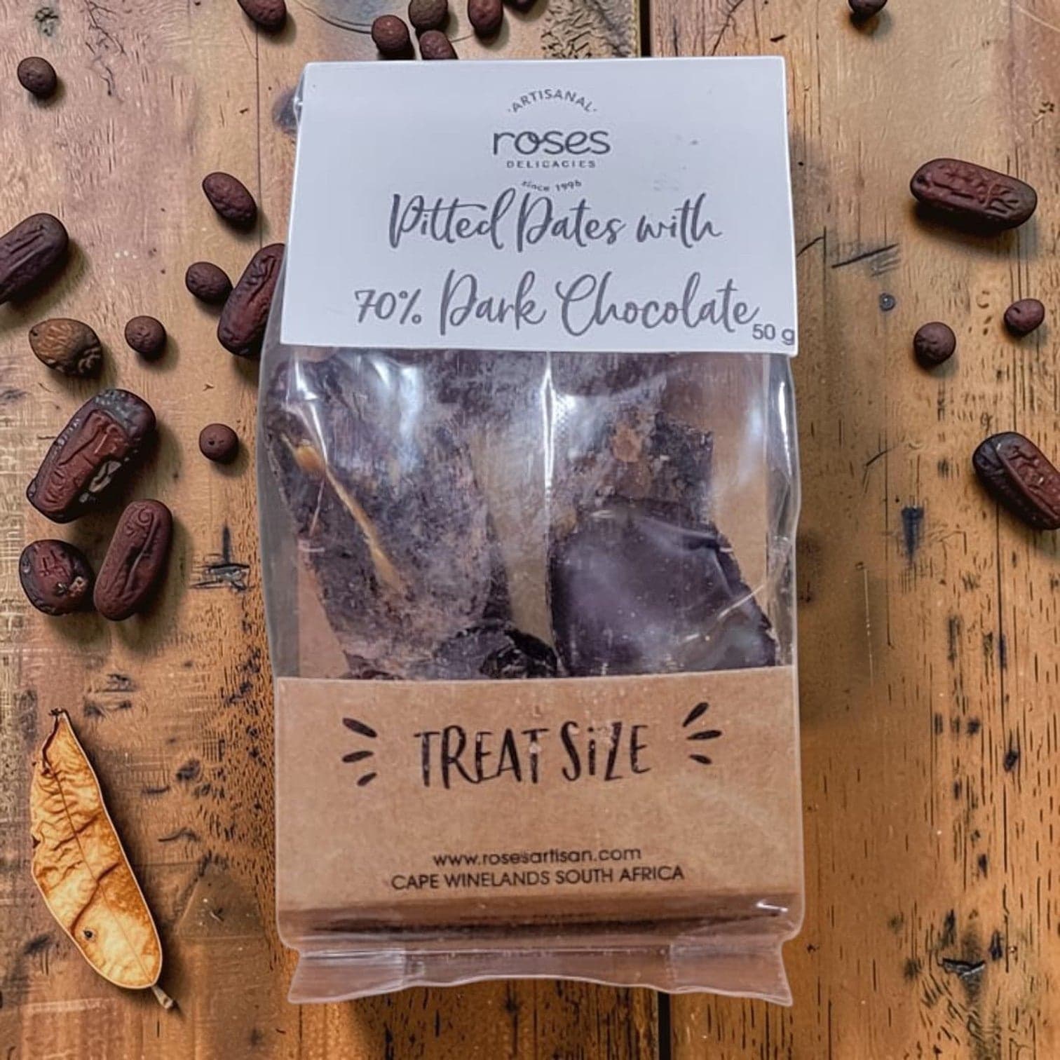 Roses Artisinal - Pitted Dates Dark Chocolate
