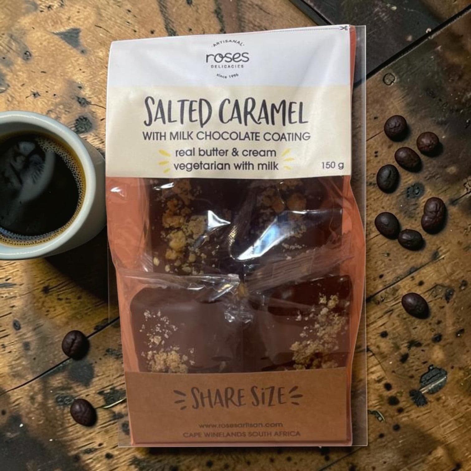 Roses Artisinal - Salted Caramel Milk Chocolate