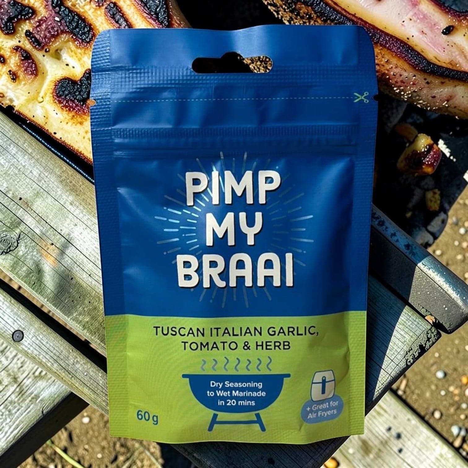 Pimp My Braai - Tuscan Italian Garlic, Tomato & Herb
