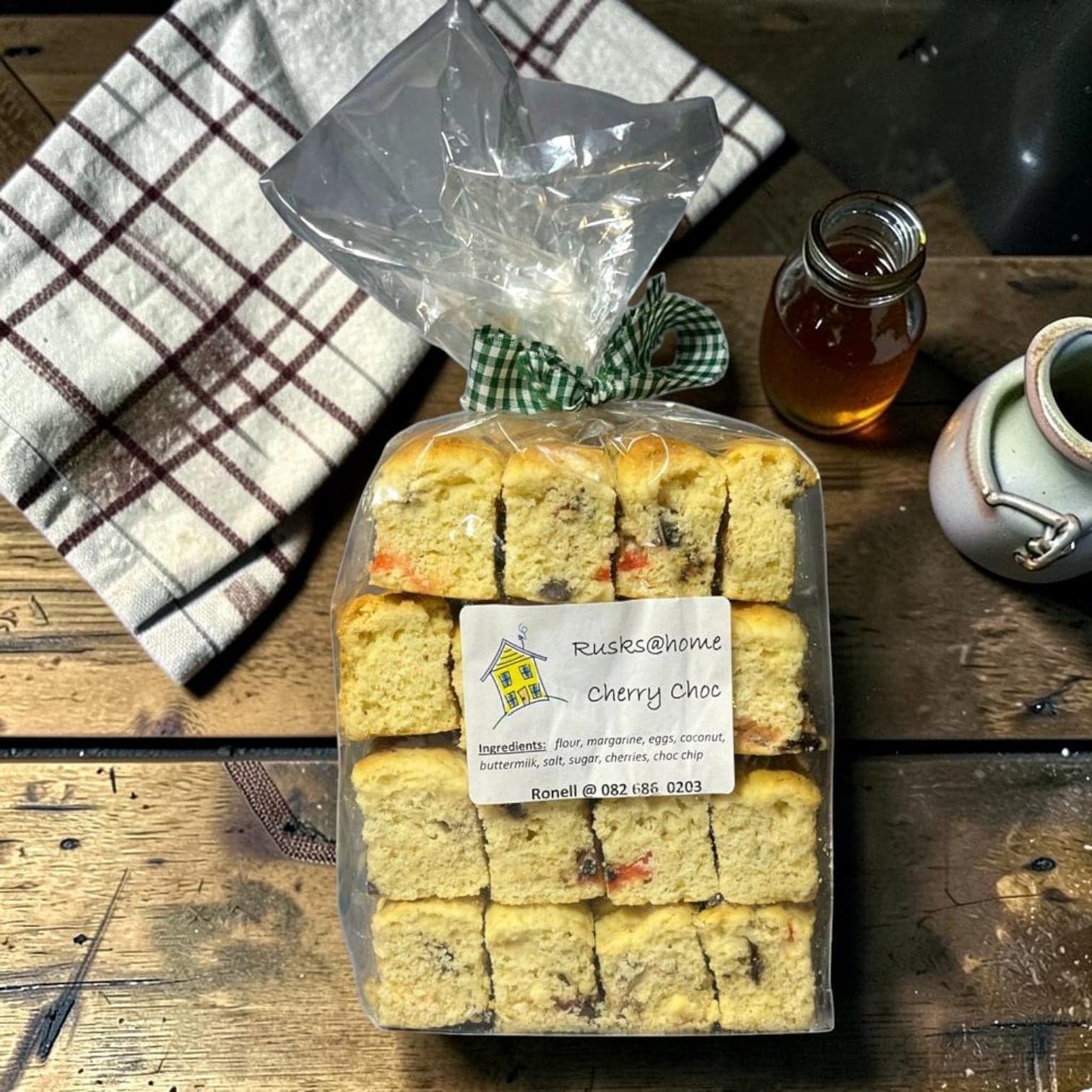 Rusks@Home- Cherry Chocolate