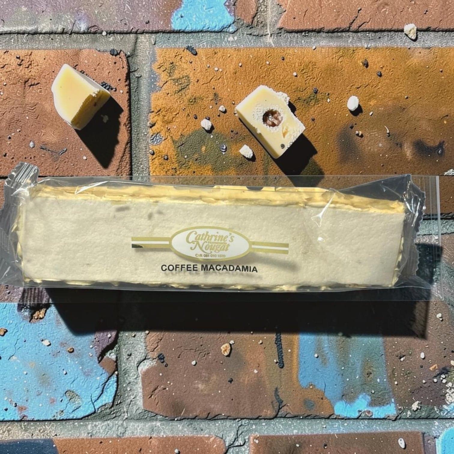 Catherines Homemade Nougat - Coffee Macadamia
