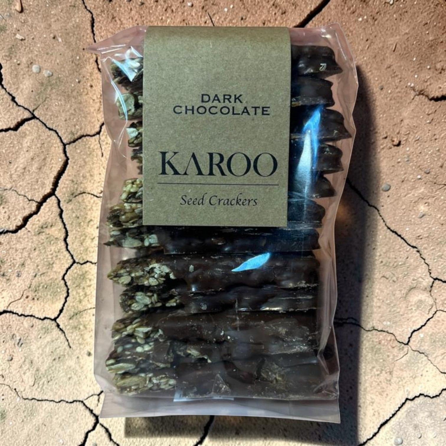 Karoo Ventures -Dark Chocolate Seed Crackers
