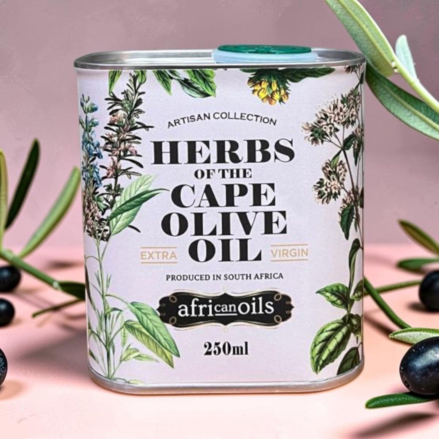 African Oils & Vinegars - Herbs of the Cape Olive Oil