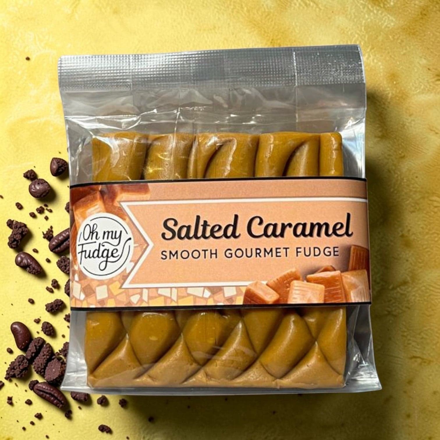 Oh My Fudge - Salted Caramel Fudge 4 Block