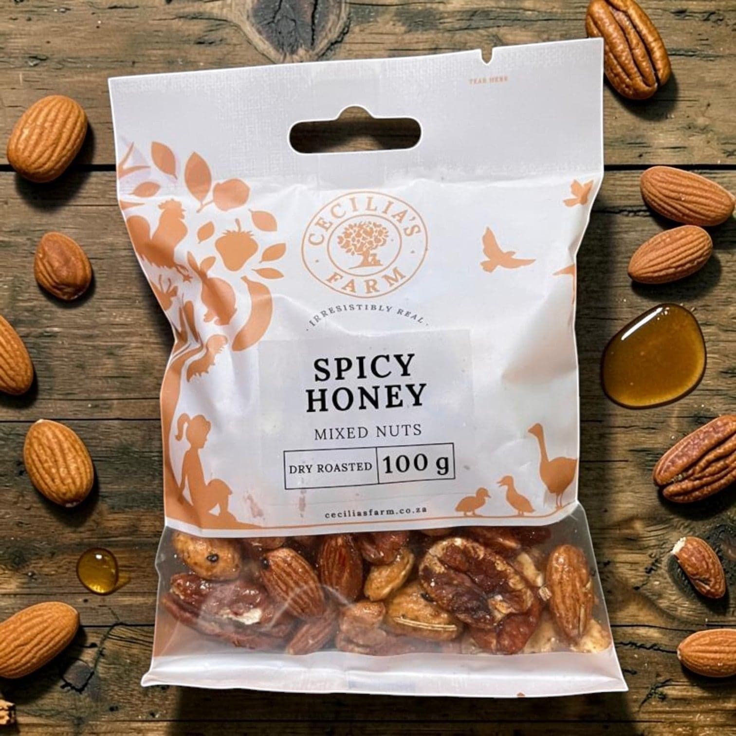 Cecilias Farm - Spicy Honey Mixed Nuts