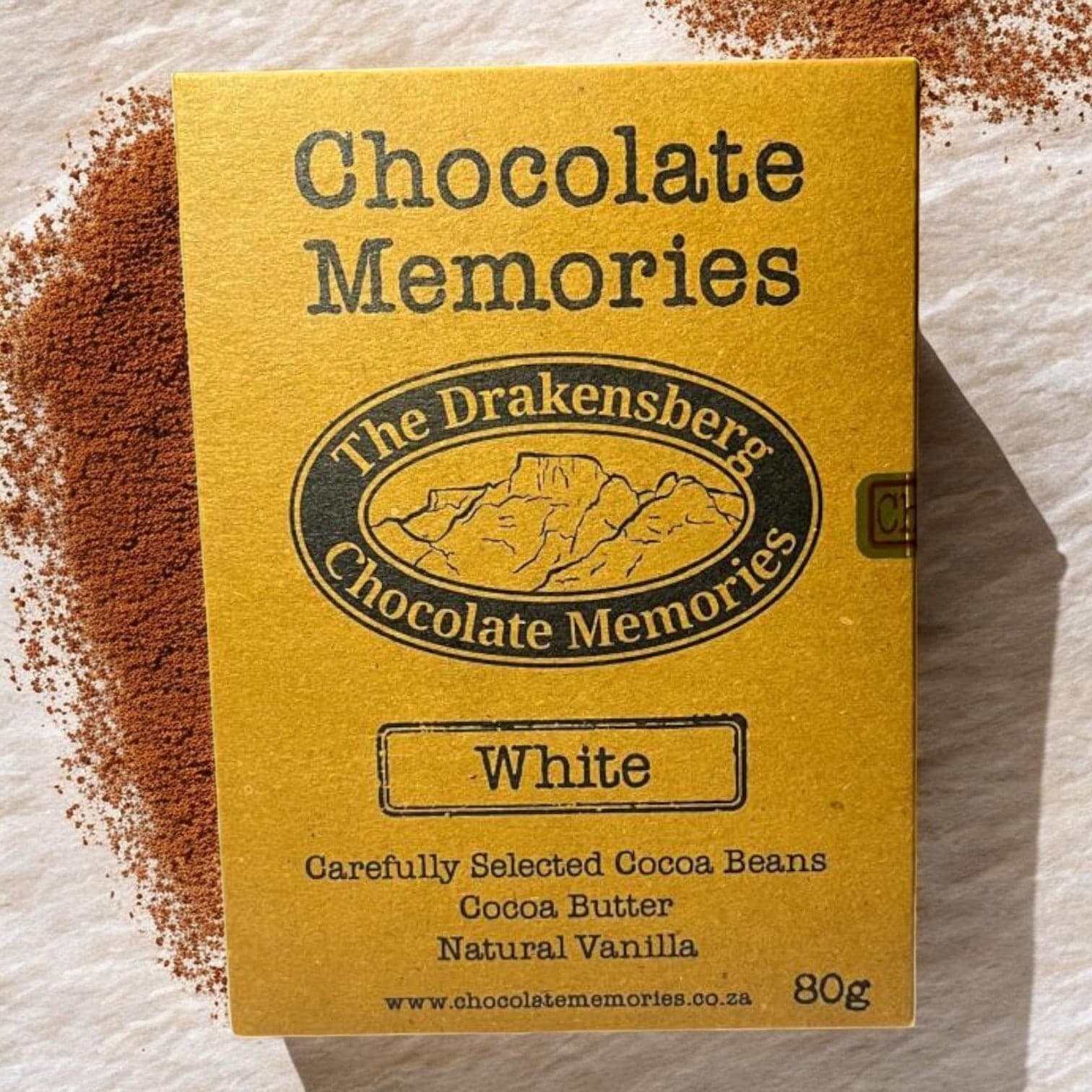 Drakensberg Chocolate Memories - White Chocolate Bar