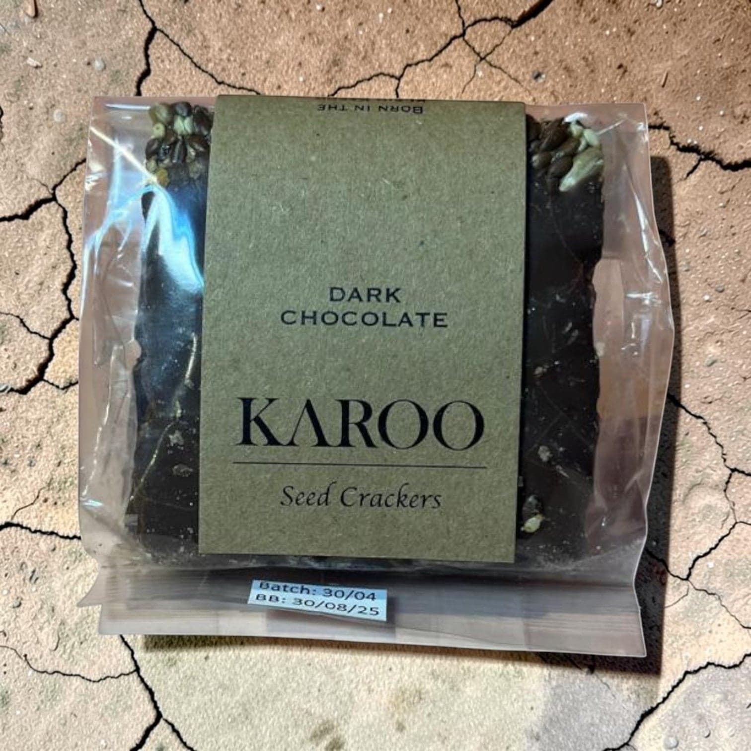 Karoo Ventures - Dark Chocolate Seed Crackers