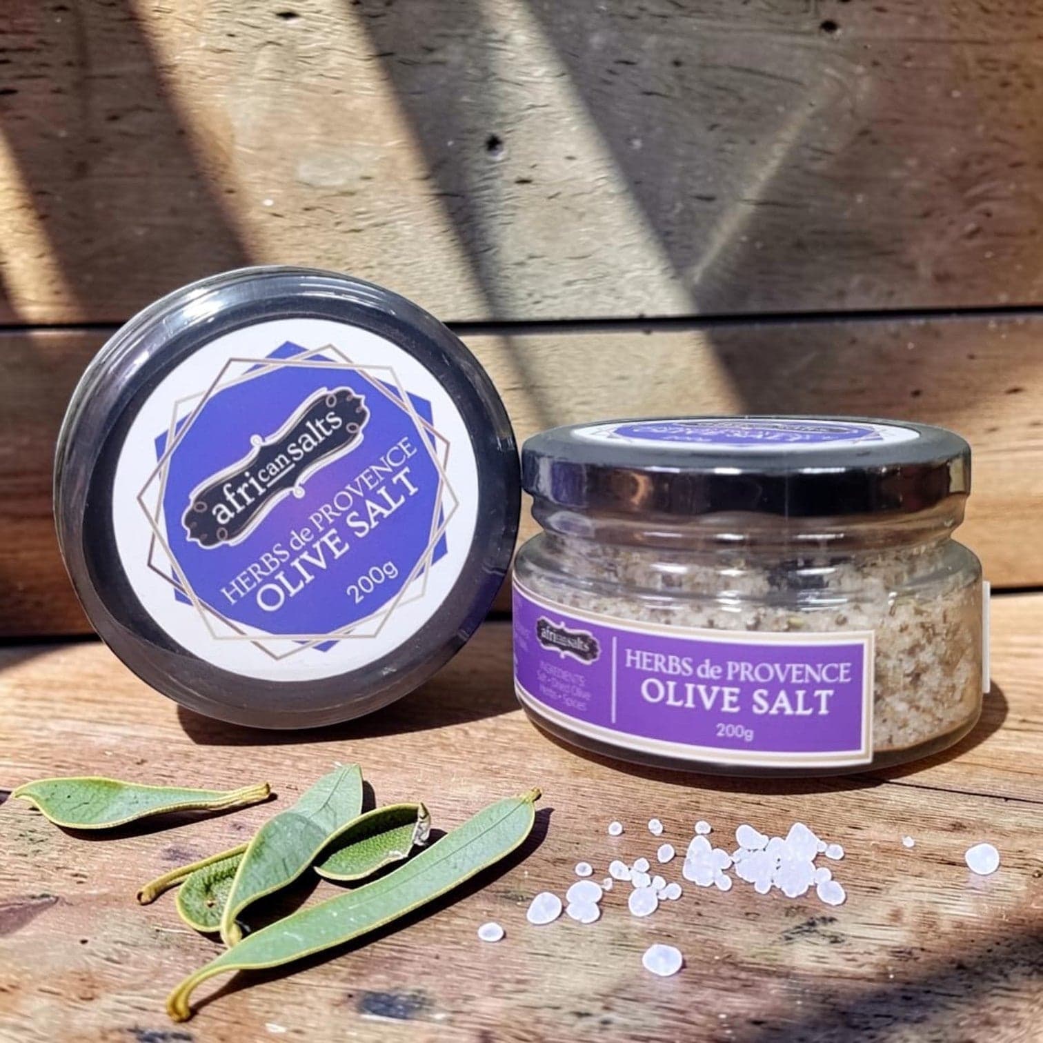 African Oils & Vinegars - Herbs de Provence Olive Salt