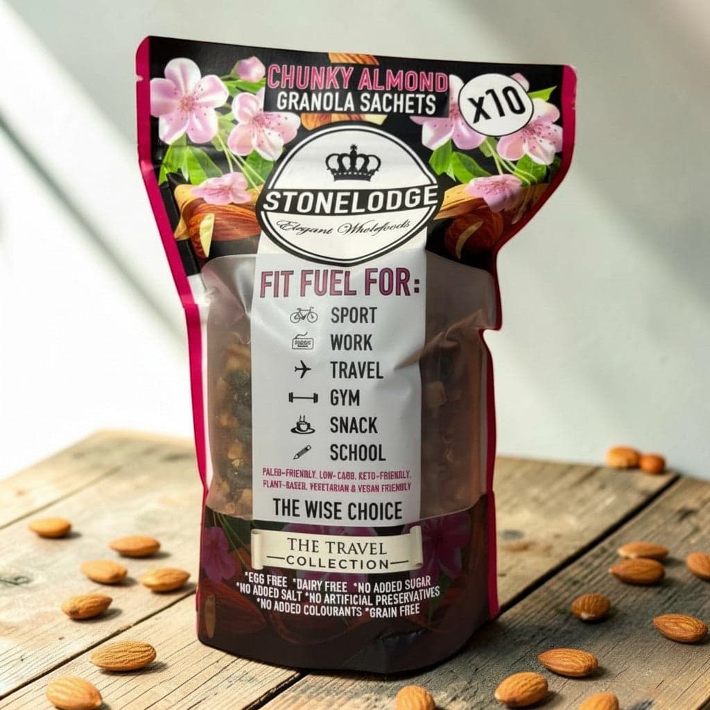 Stonelodge - Chunky Almond Granola Sachet Collection